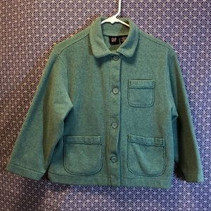 GAP Fleece Jacket - light teal - Size Medium